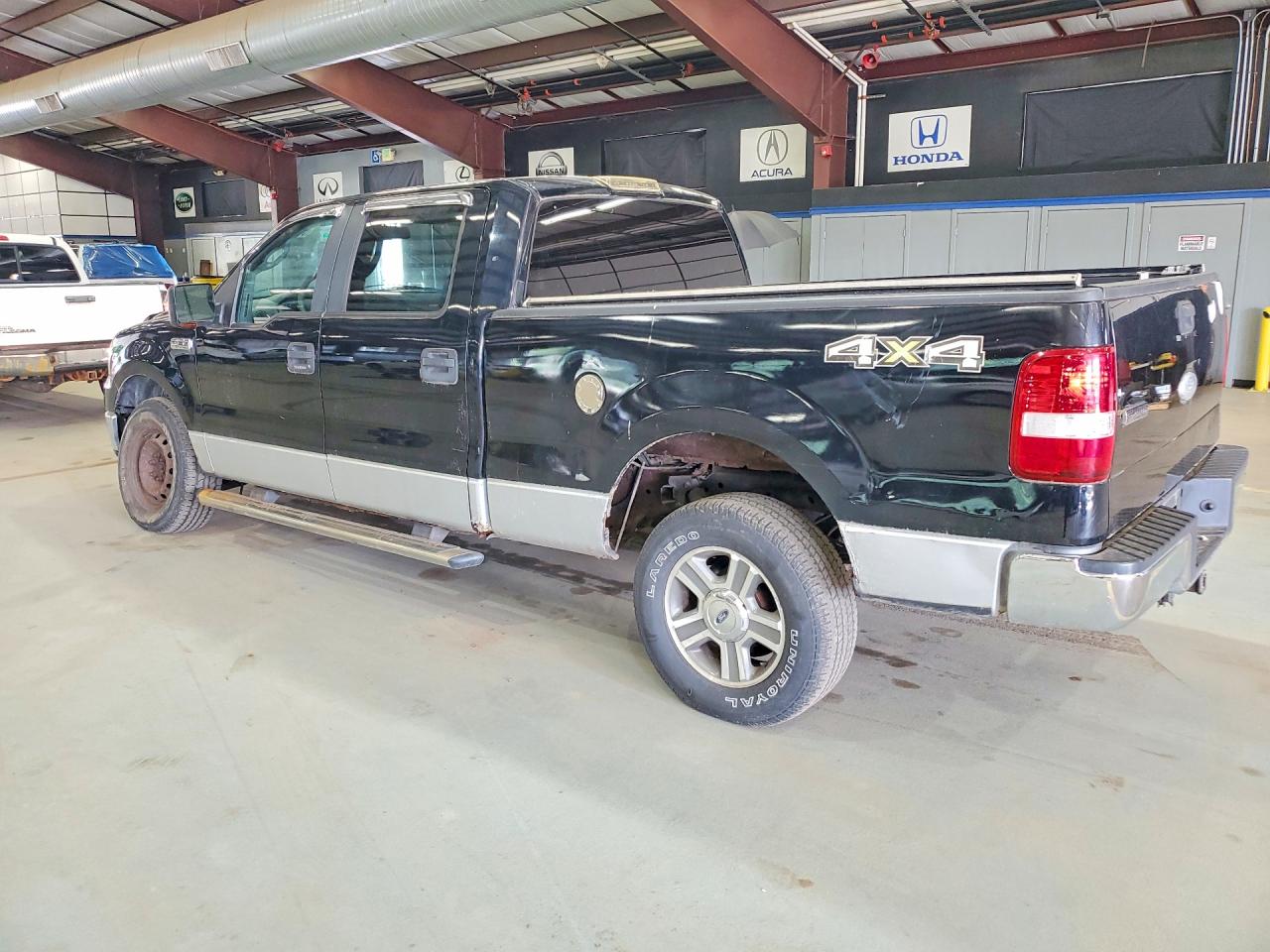 2007 Ford F150 Supercrew Black vin: 1FTPW14V67FB10289