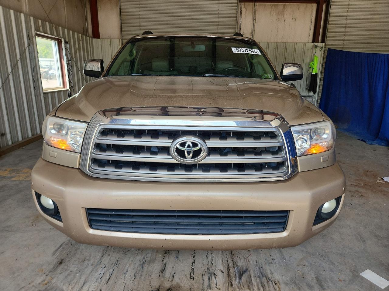 2008 Toyota Sequoia Platinum Gold vin: 5TDBY67A28S001291