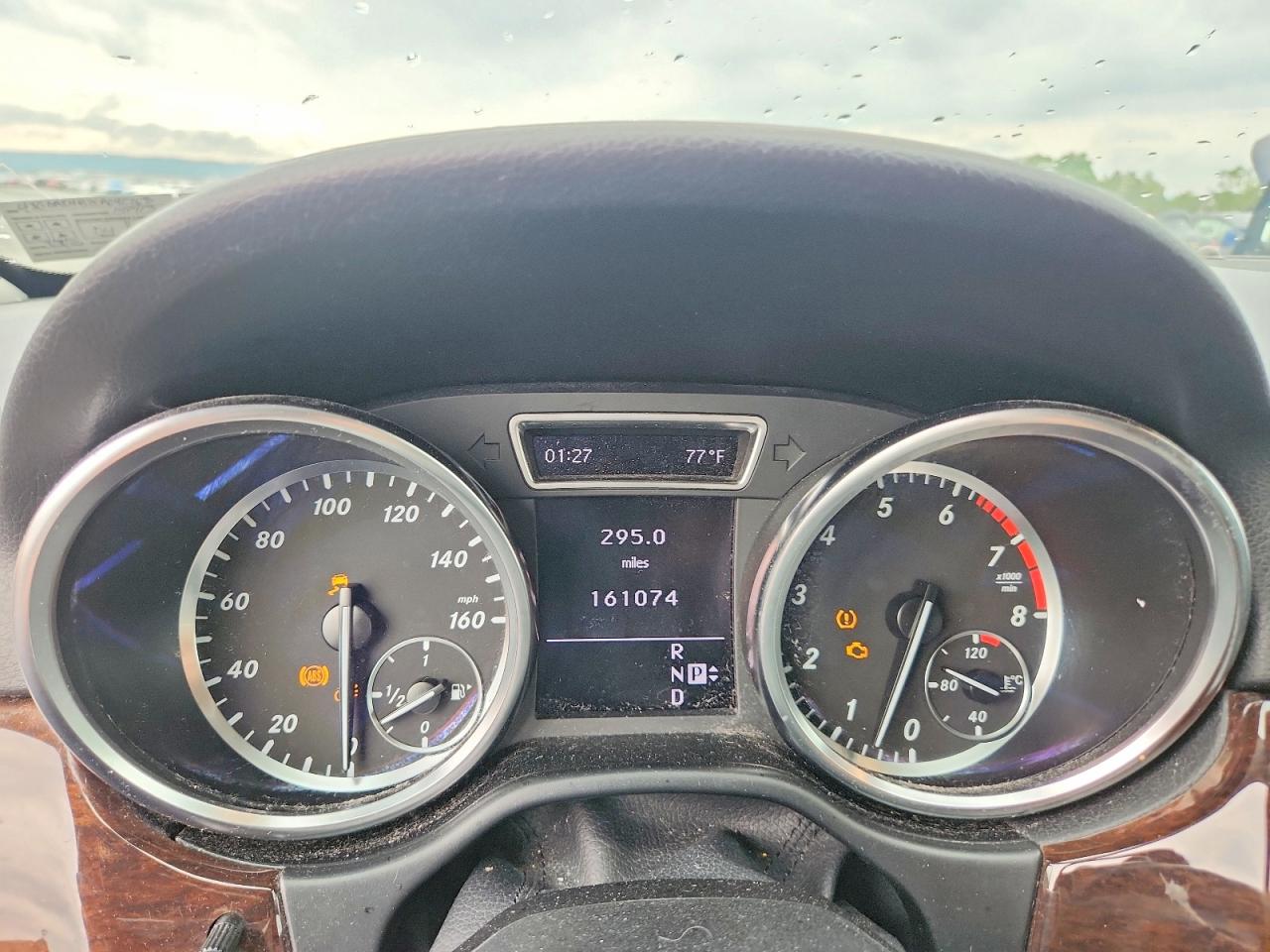2012 Mercedes-benz Ml 350 4matic Gray vin: 4JGDA5HB2CA042763