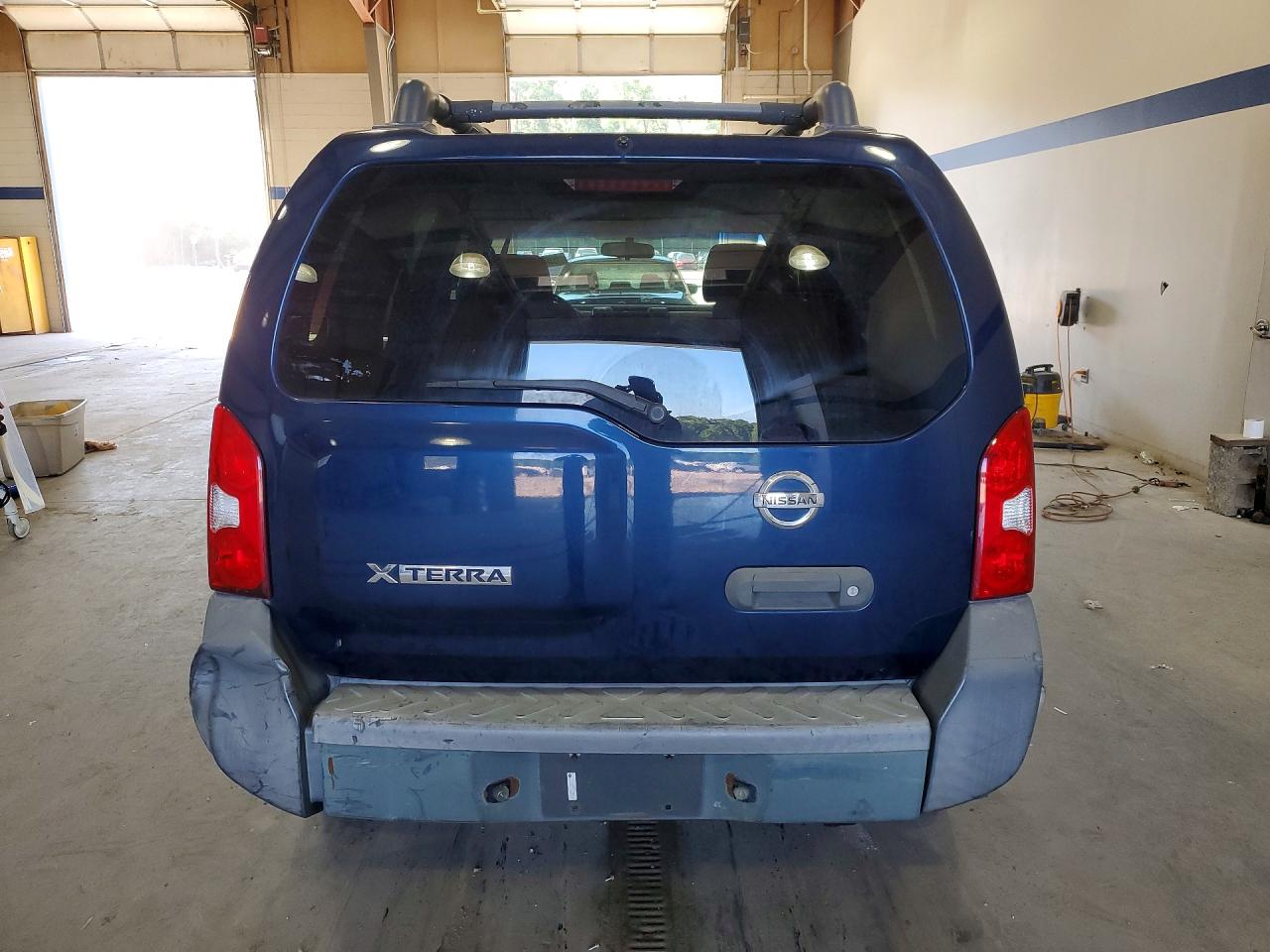 2008 Nissan Xterra X Blue vin: 5N1AN08W38C503302