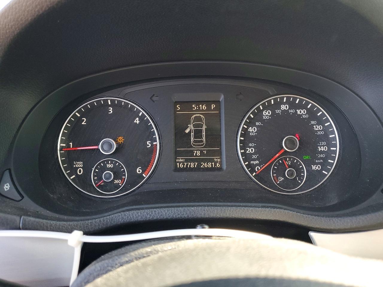 2012 Volkswagen Passat Se Gray vin: 1VWBN7A36CC078858