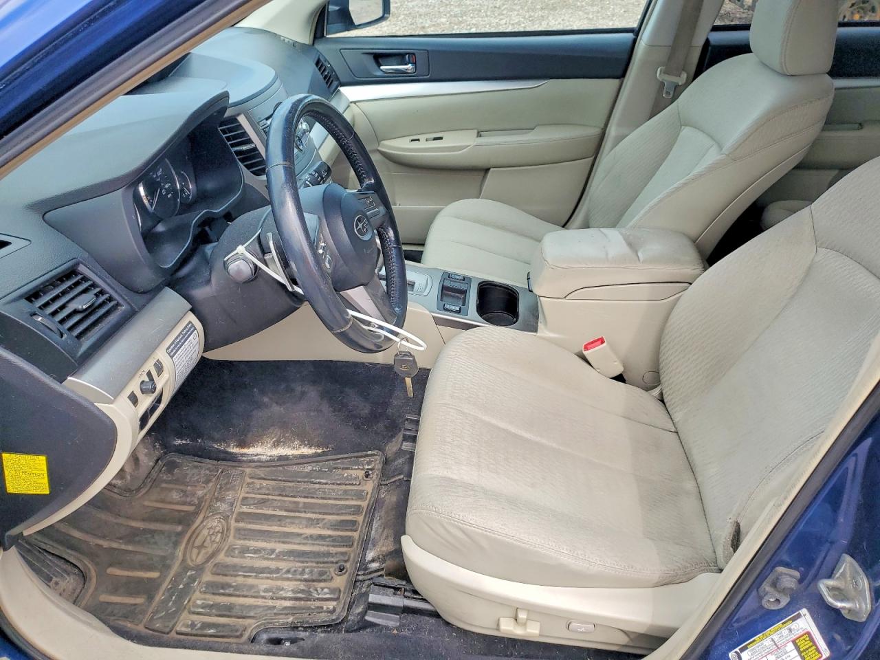2011 Subaru Outback 2.5i Premium Blue vin: 4S4BRBGC4B3321921