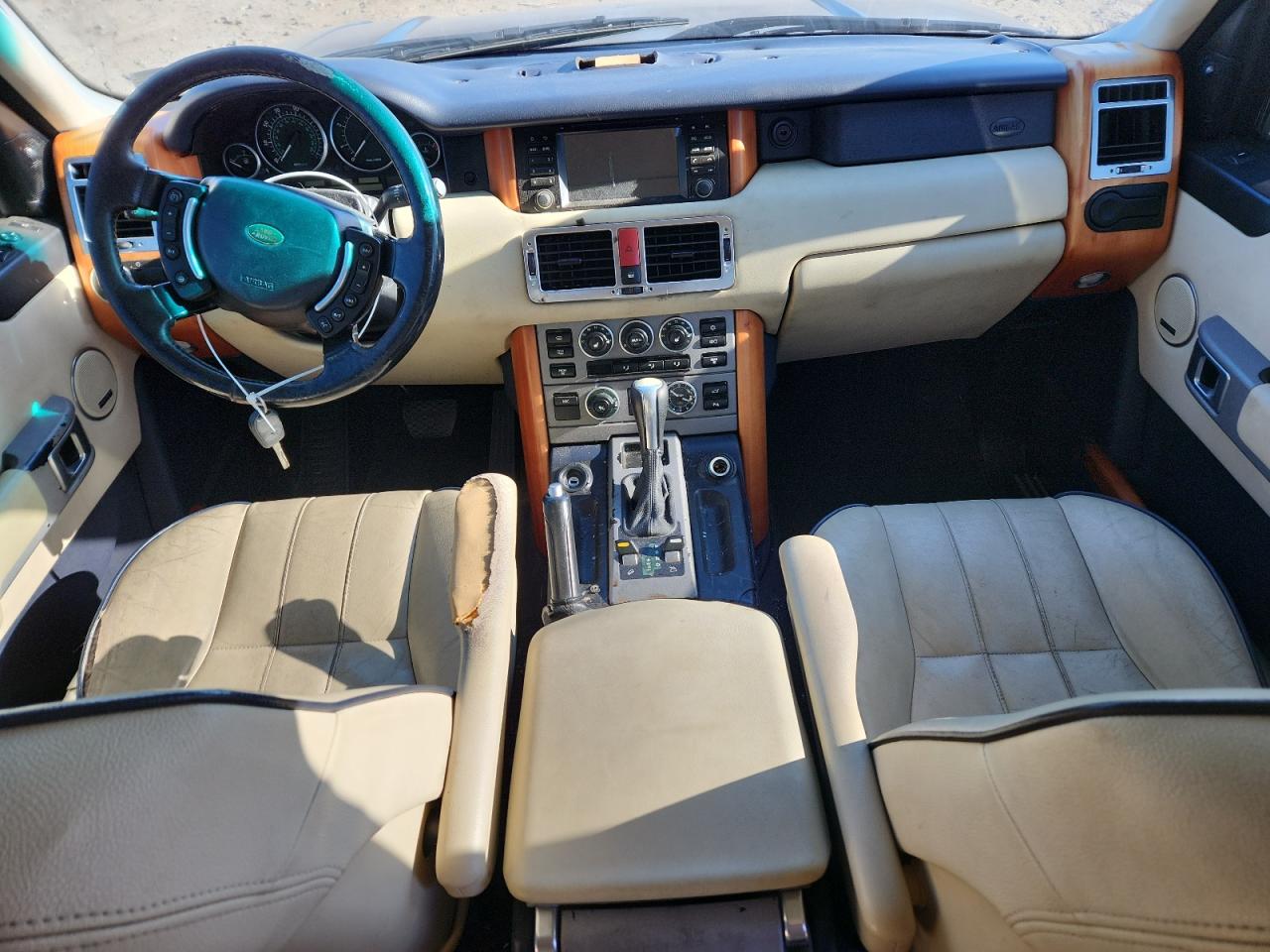 2005 Land Rover Range Rover Hse Синий vin: SALME114X5A190846