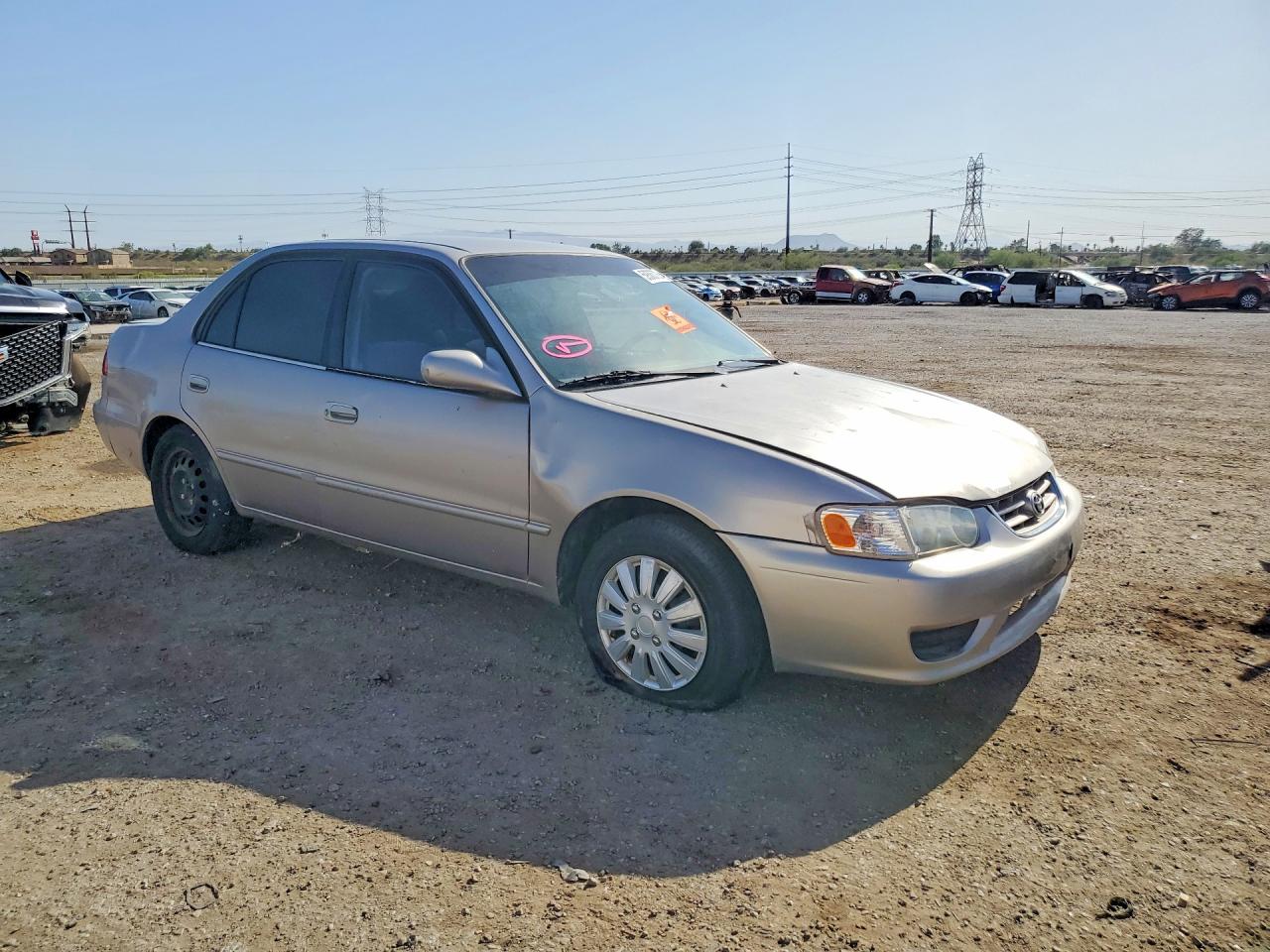 2001 Toyota Corolla Ce Серебряный vin: 1NXBR12E71Z423287