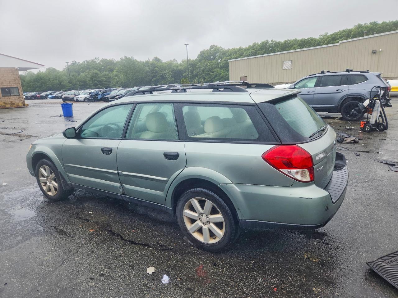 2009 Subaru Outback 2.5i Green vin: 4S4BP61C997336343