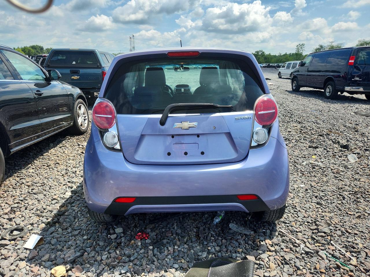 2014 Chevrolet Spark Purple vin: KL8CD6S92EC590331