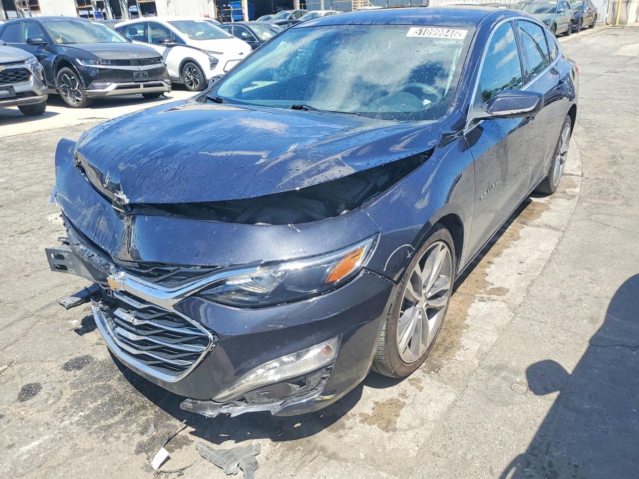 2023 Chevrolet Malibu Lt Серый vin: 1G1ZD5ST5PF219813