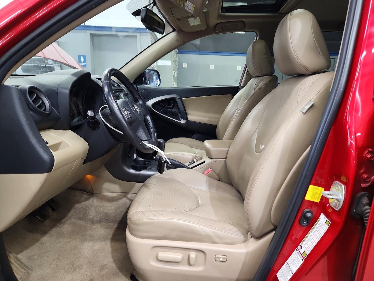 2012 Toyota Rav4 Limited Red vin: 2T3DF4DV2CW257254