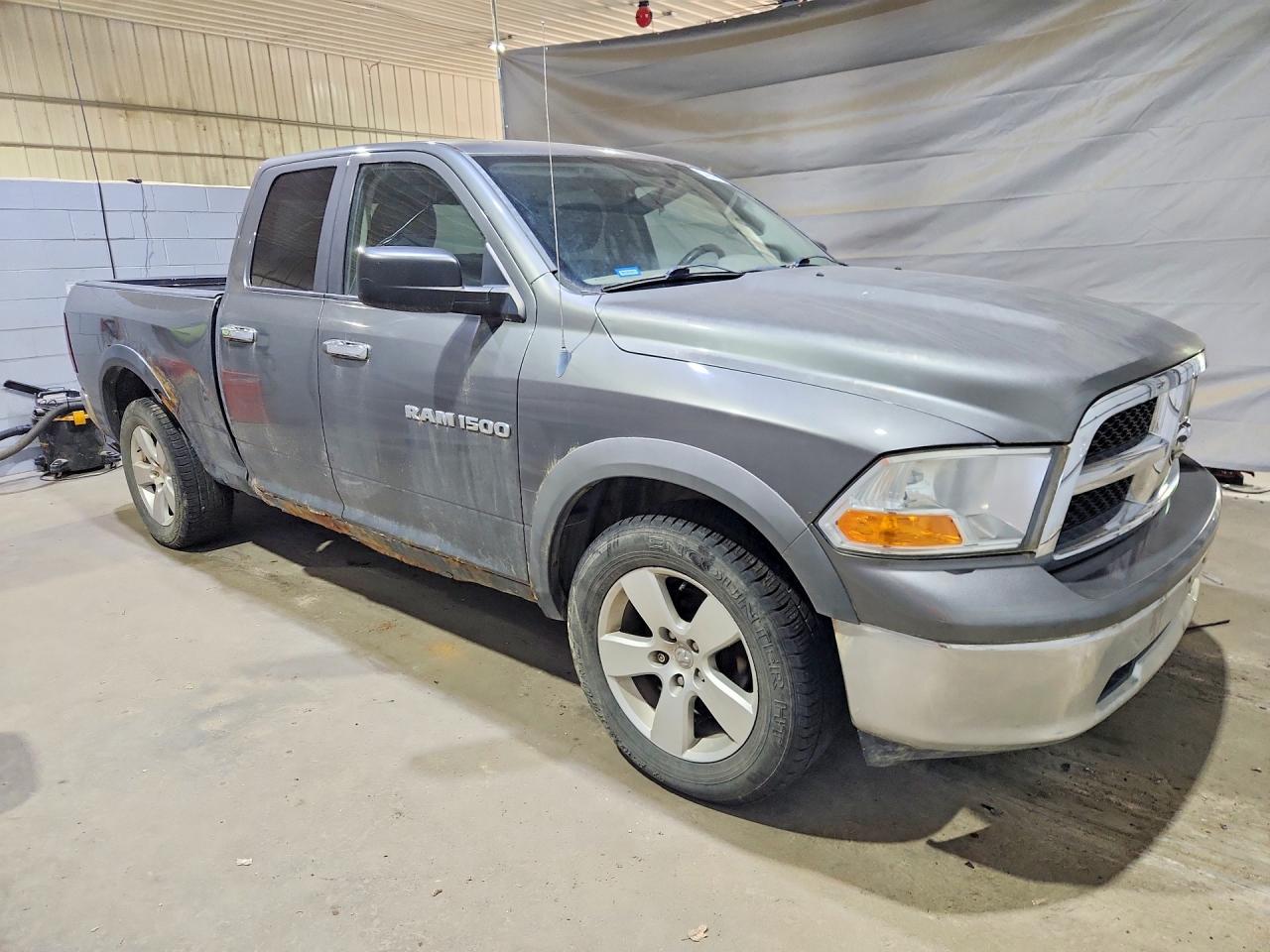 2012 Dodge Ram 1500 Slt Gray vin: 1C6RD7GP8CS103545
