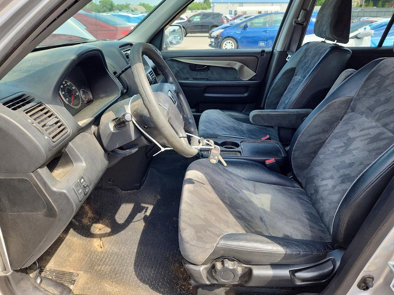 2002 Honda Cr-v Ex Silver vin: JHLRD788X2C047488