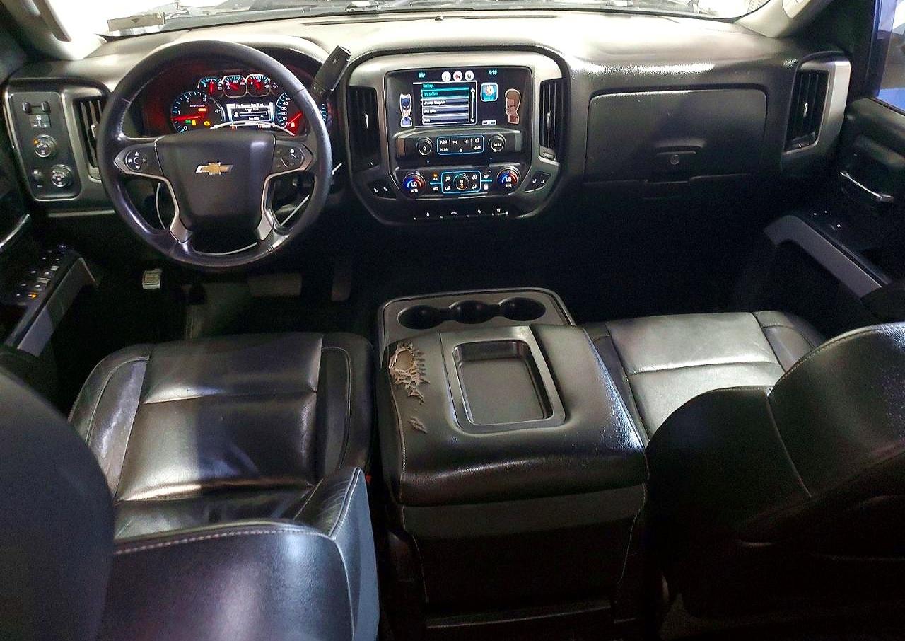 2015 Chevrolet Silverado K3500 Lt White vin: 1GC4KZC83FF138817