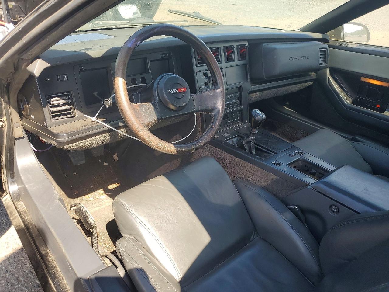 1987 Chevrolet Corvette Черный vin: 1G1YY2183H5113833