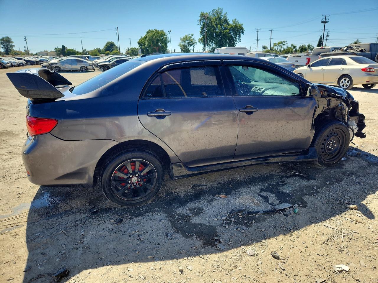 2010 Toyota Corolla S Gray vin: 1NXBU4EEXAZ276958