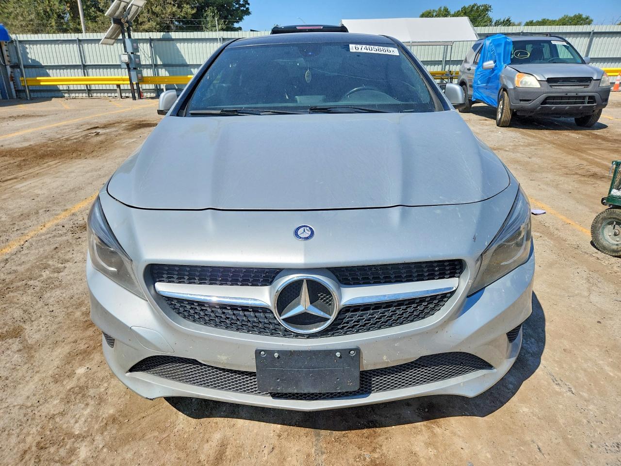 2014 Mercedes-benz Cla 250 Silver vin: WDDSJ4EB0EN040943