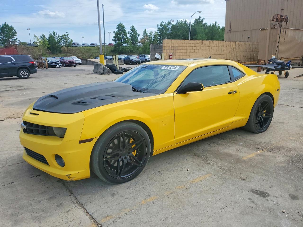 2010 Chevrolet Camaro Ss Yellow vin: 2G1FJ1EJ3A9143085