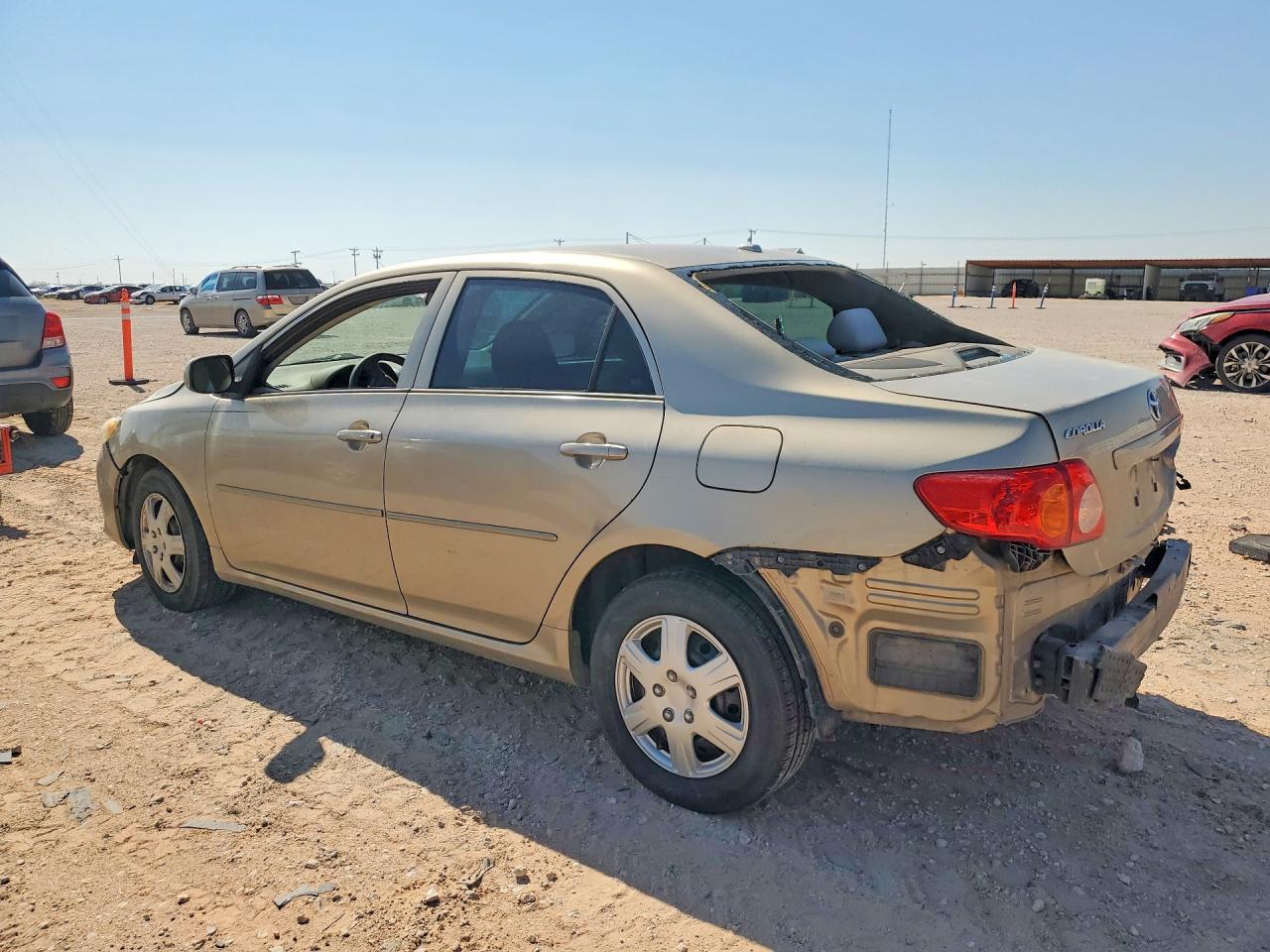 2009 Toyota Corolla Le Tan vin: 1NXBU40E69Z158148
