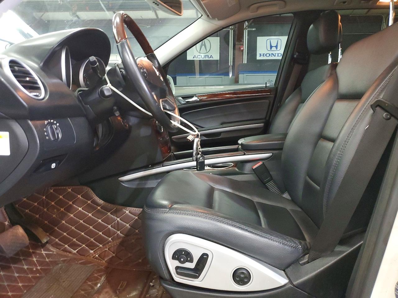 2010 Mercedes Benz Ml White vin: 4JGBB8GB3AA536750