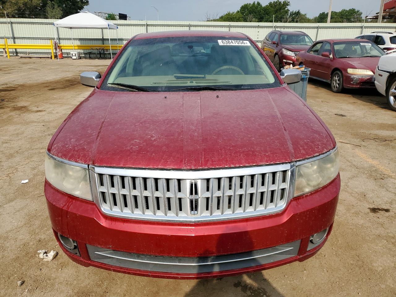 2008 Lincoln Mkz Maroon vin: 3LNHM26T38R603732
