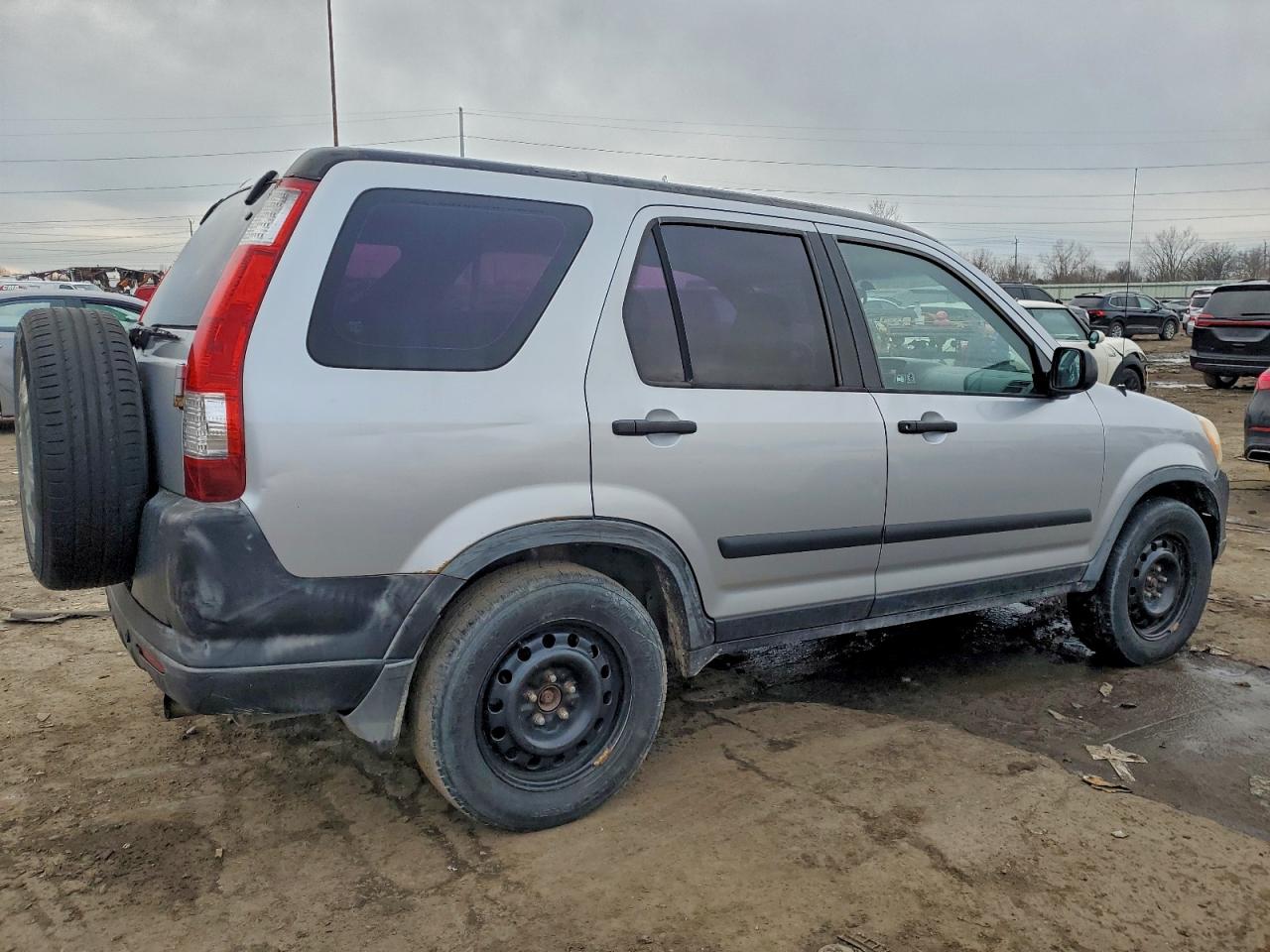 2005 Honda Cr-v Lx Серебряный vin: JHLRD78545C042488