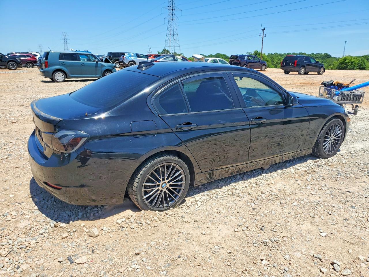2014 Bmw 328 I Sulev Black vin: WBA3C1C53EK111877