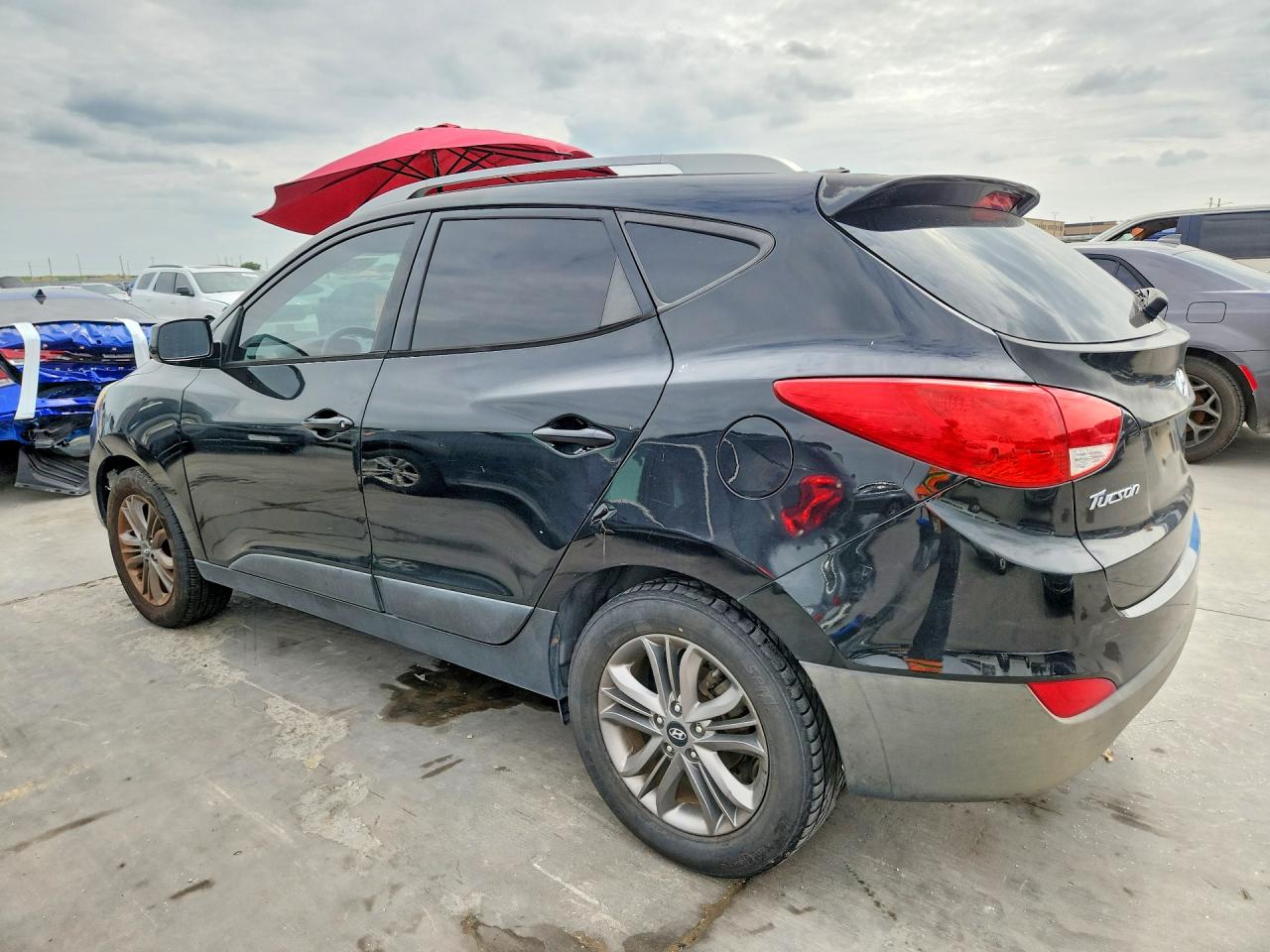 2015 Hyundai Tucson Se Black vin: KM8JU3AG9FU100343