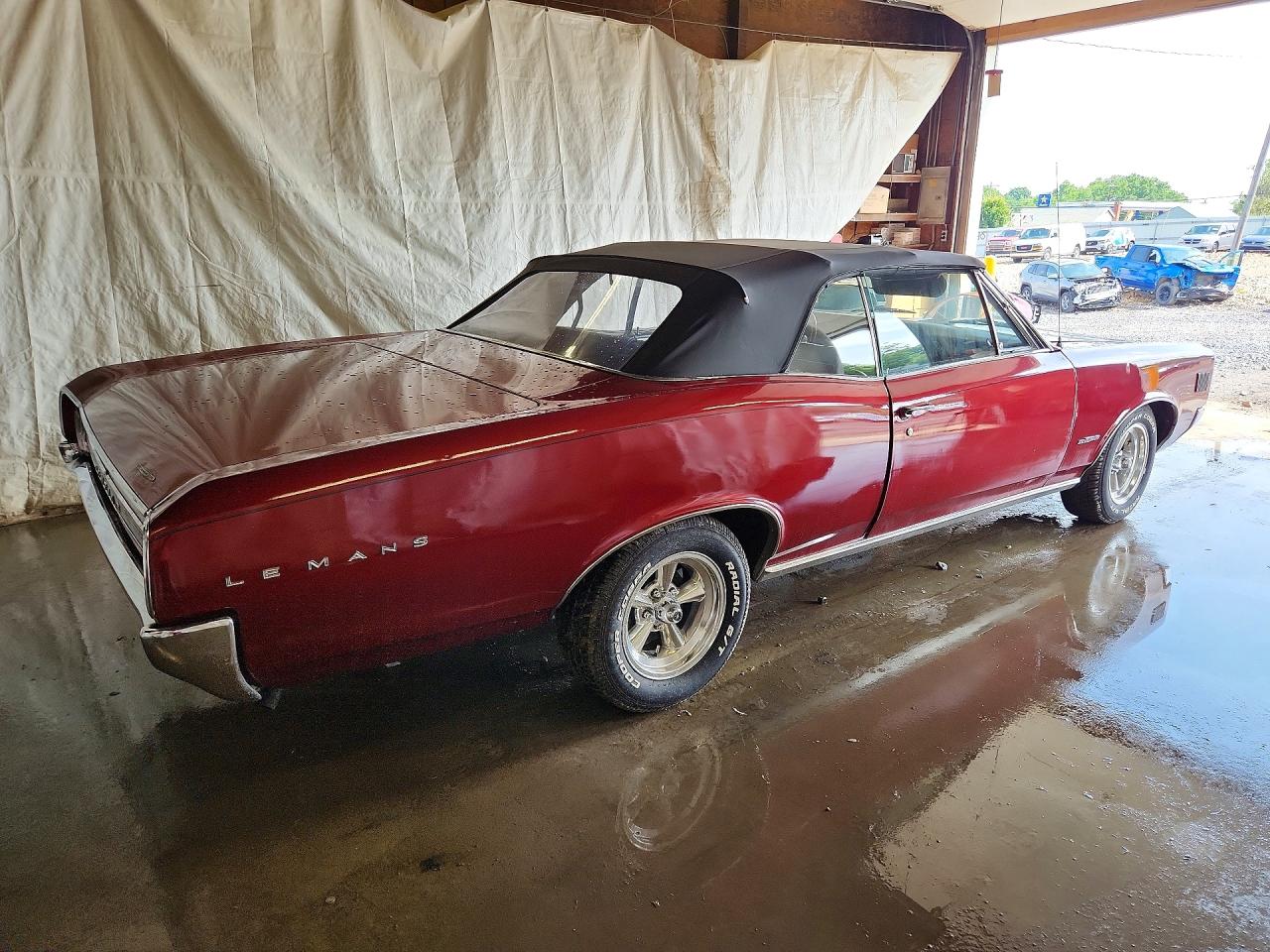 1966 Pontiac Lemans Rwd Red vin: 237676P248042