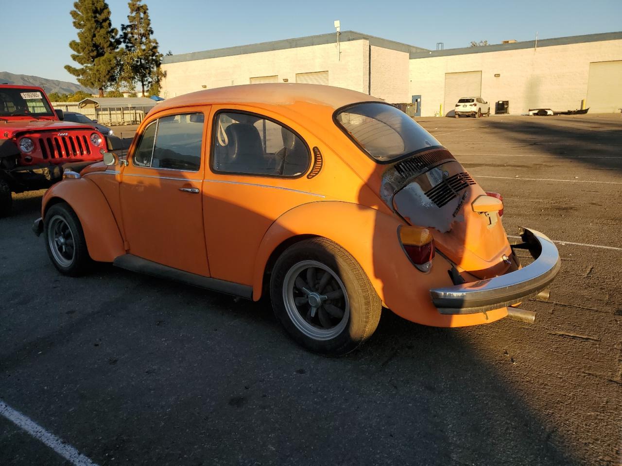 1974 Volkswagen Beetle Orange vin: 1342101235