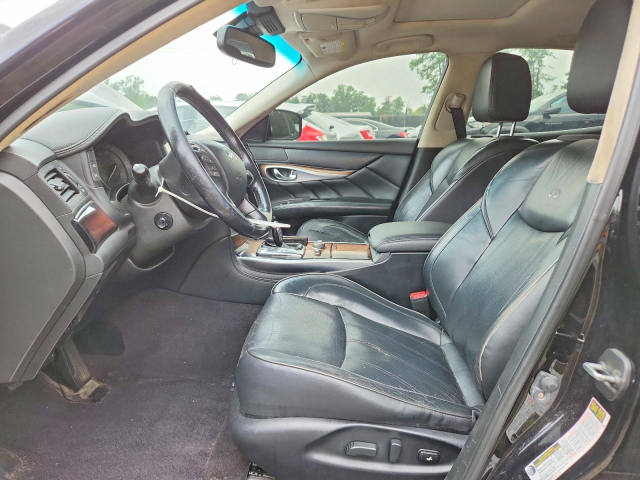 2013 Infiniti M37 Base Black vin: JN1BY1AP9DM513526
