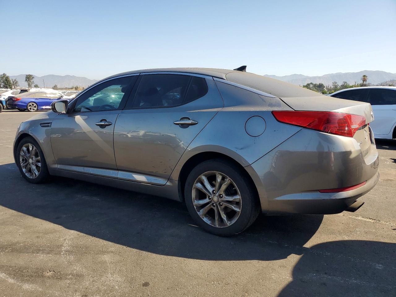2012 Kia Optima Ex Gray vin: 5XXGN4A72CG075532