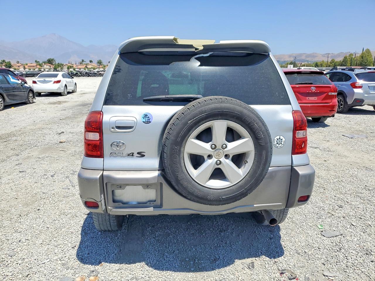 2005 Toyota Rav4 Base Silver vin: JTEGD20V850094089