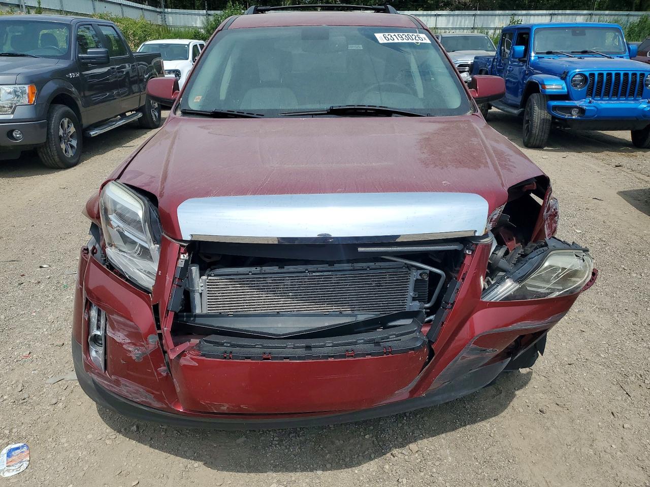 2011 Gmc Terrain Slt Maroon vin: 2CTFLUE5XB6289237