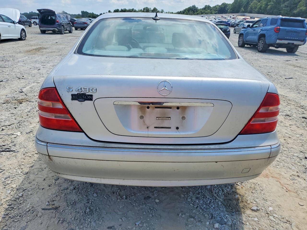 2000 Mercedes-benz S 430 Silver vin: WDBNG70JXYA116314