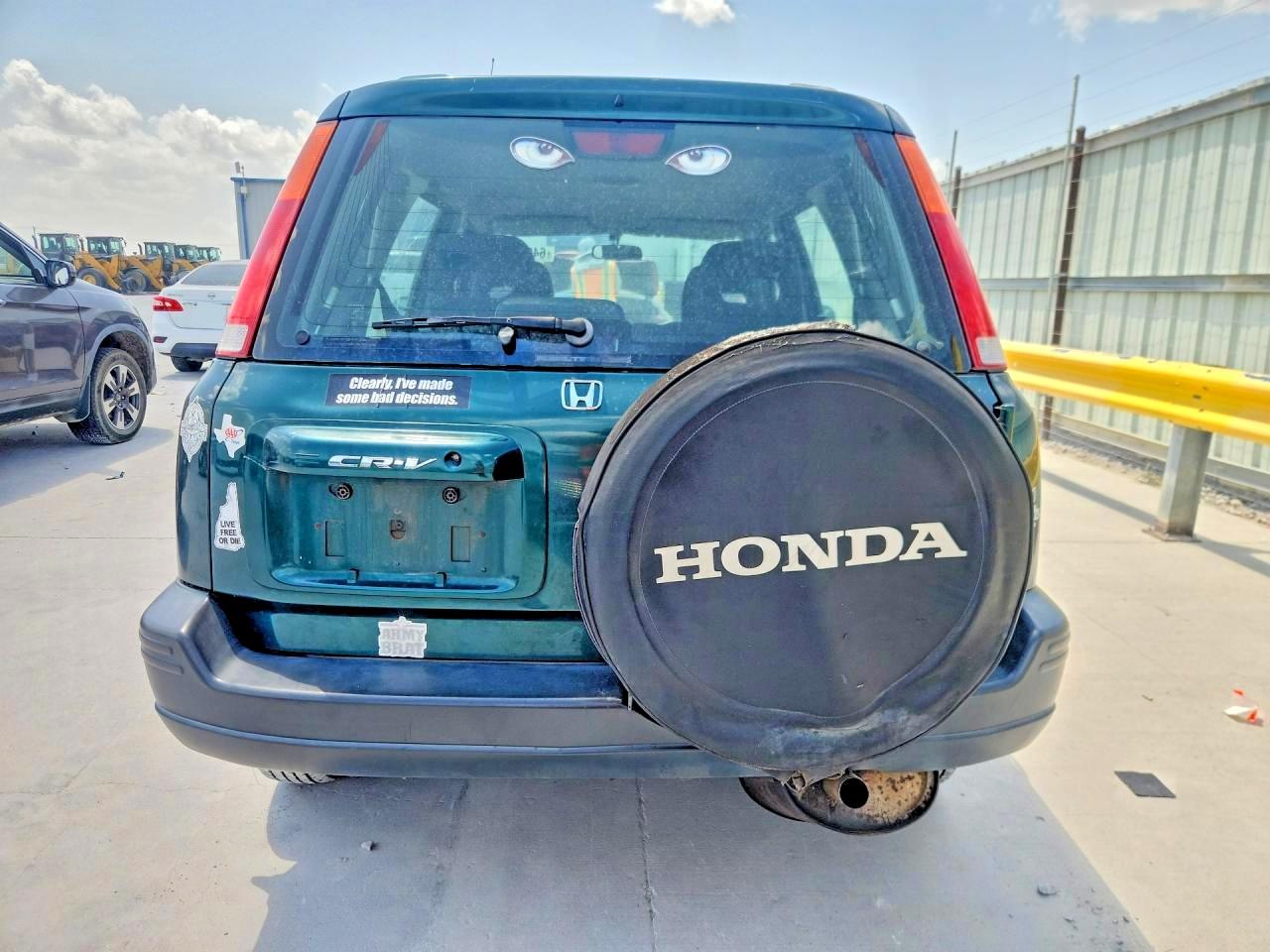 2000 Honda Cr-v Ex Green vin: JHLRD186XYC040142