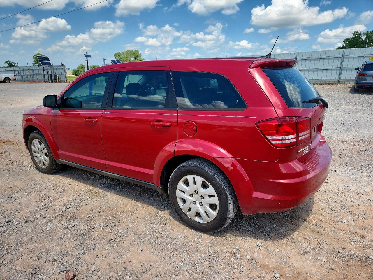 2015 Dodge Journey Se Red vin: 3C4PDCAB1FT587941