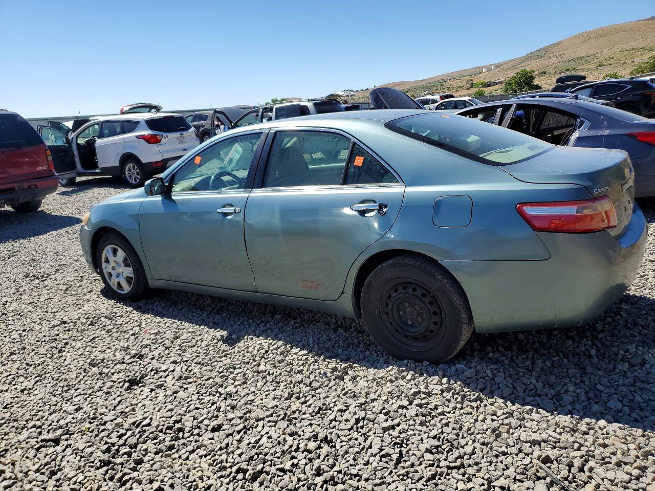 2007 Toyota Camry Le Green vin: 4T1BE46K57U580080