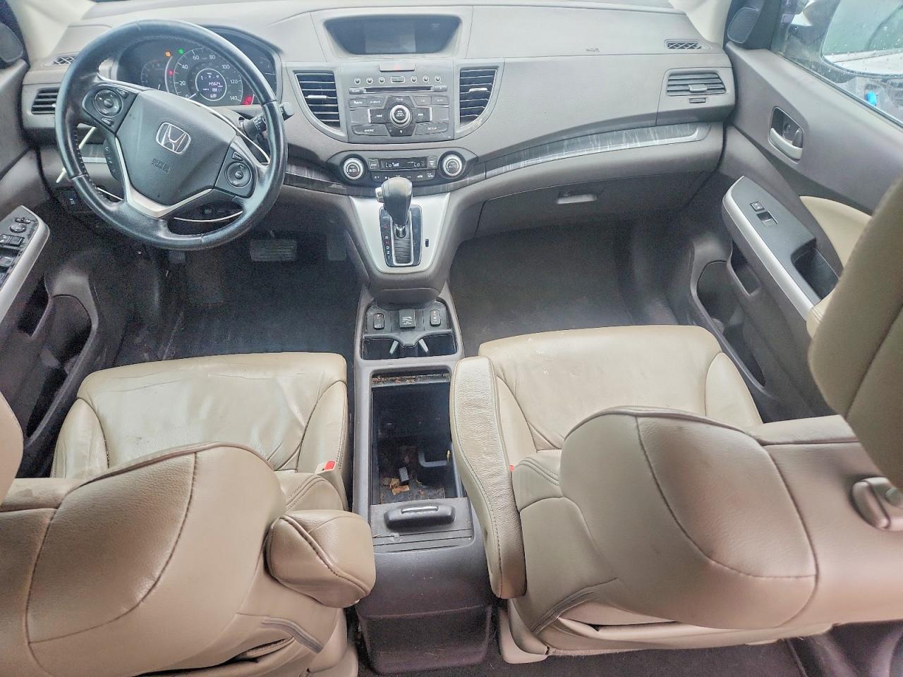2014 Honda Cr-v Exl Белый vin: 5J6RM4H77EL084953