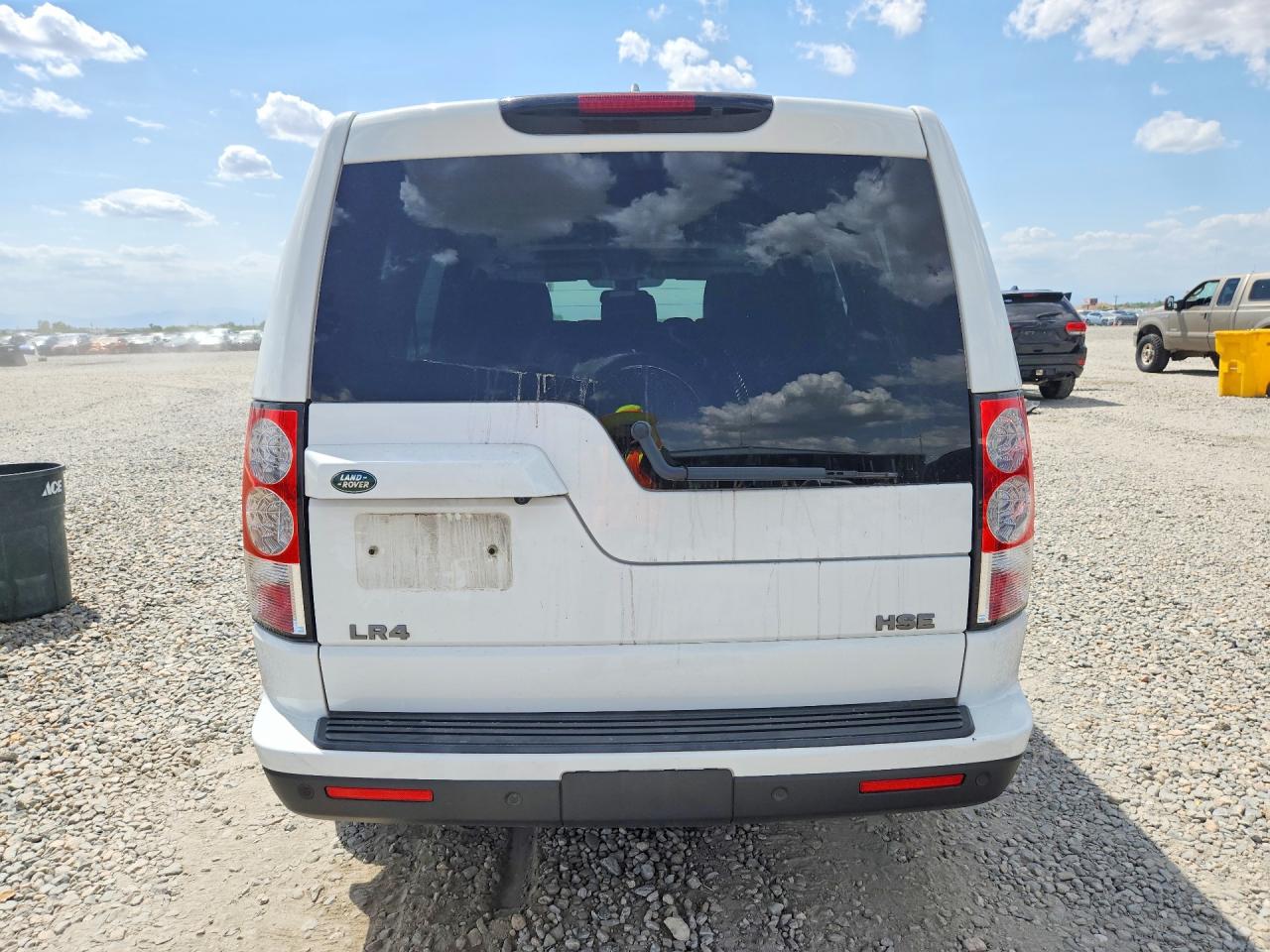 2012 Land Rover Lr4 Hse Luxury White vin: SALAK2D42CA627457