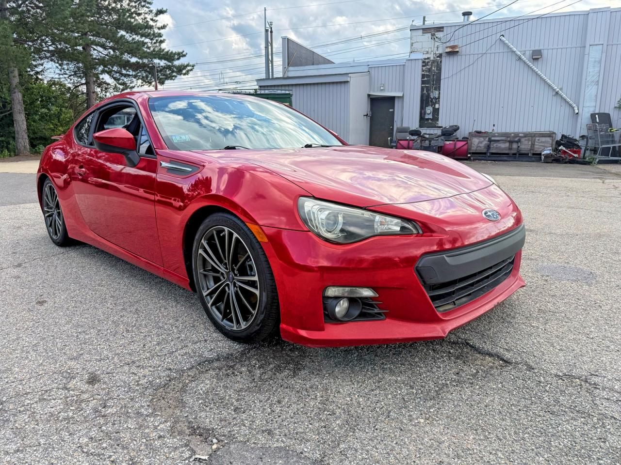 2014 Subaru Brz 2.0 Limited Red vin: JF1ZCAC18E9602291