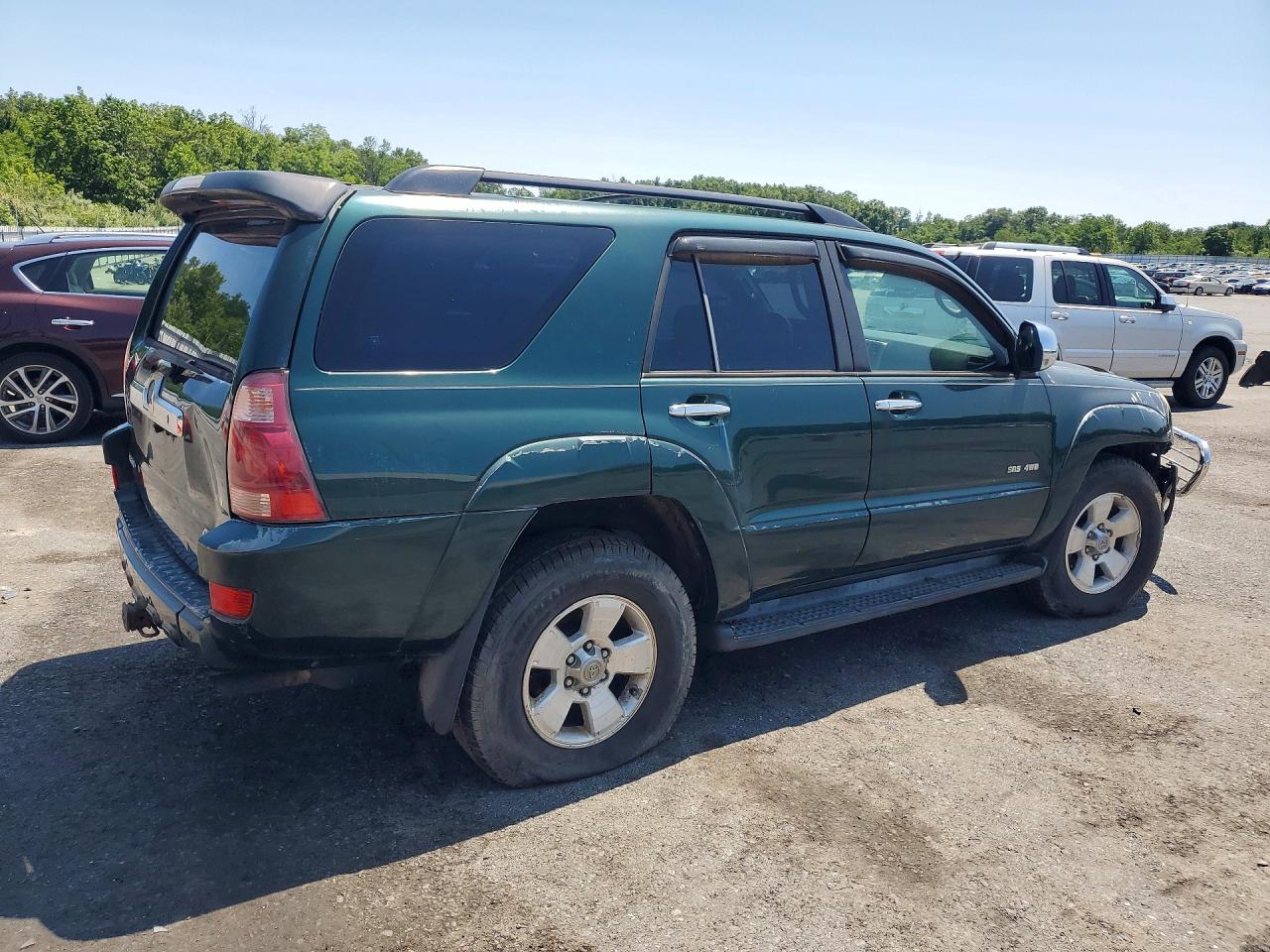 2003 Toyota 4runner Sr5 Green vin: JTEBT14R030012132