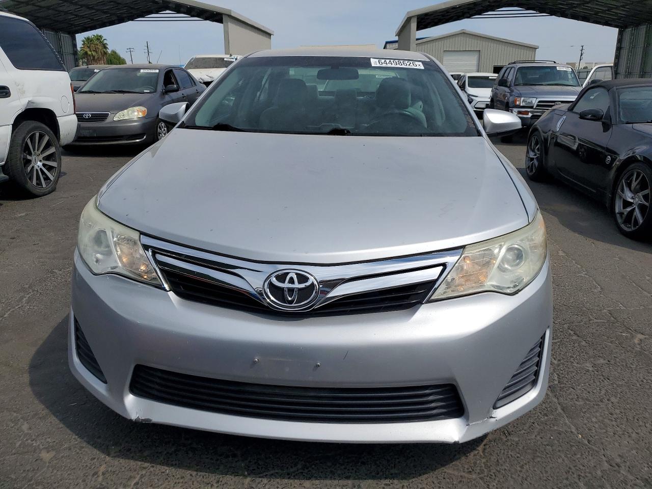 2012 Toyota Camry Le Silver vin: 4T1BF1FK5CU008013
