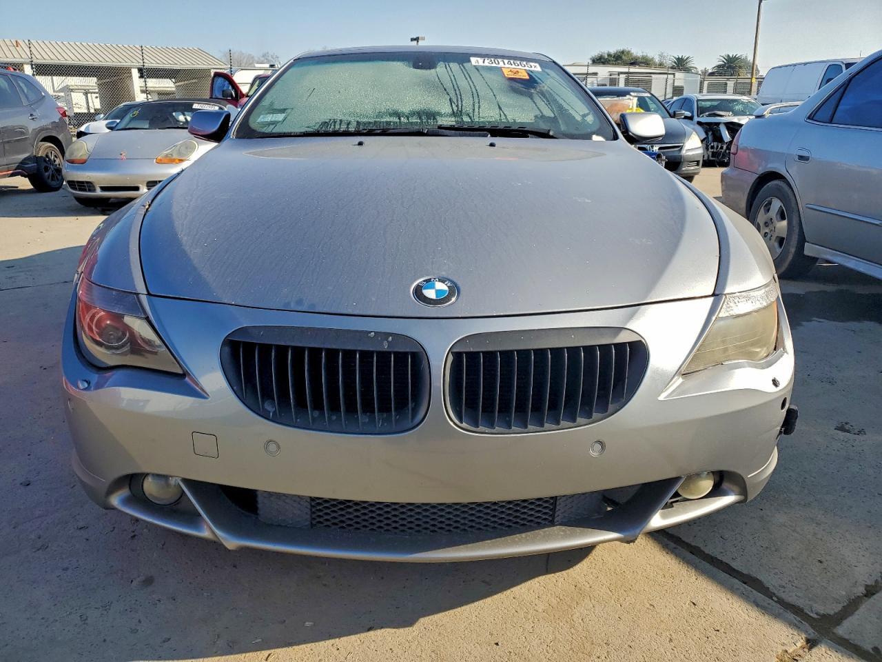 2007 Bmw 650 I Gray vin: WBAEH13577CR53239