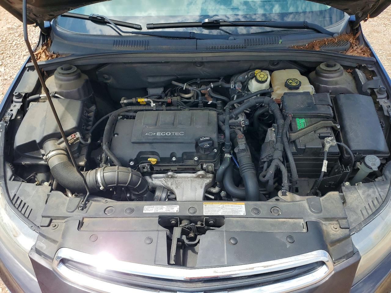 2015 Chevrolet Cruze Lt Серый vin: 1G1PE5SBXF7142361