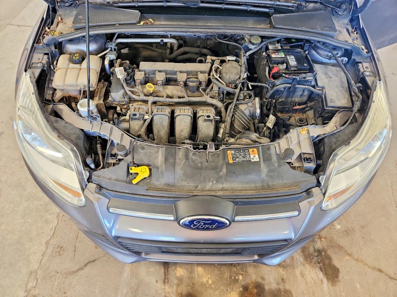 2014 Ford Focus Se Gray vin: 1FADP3K28EL357533