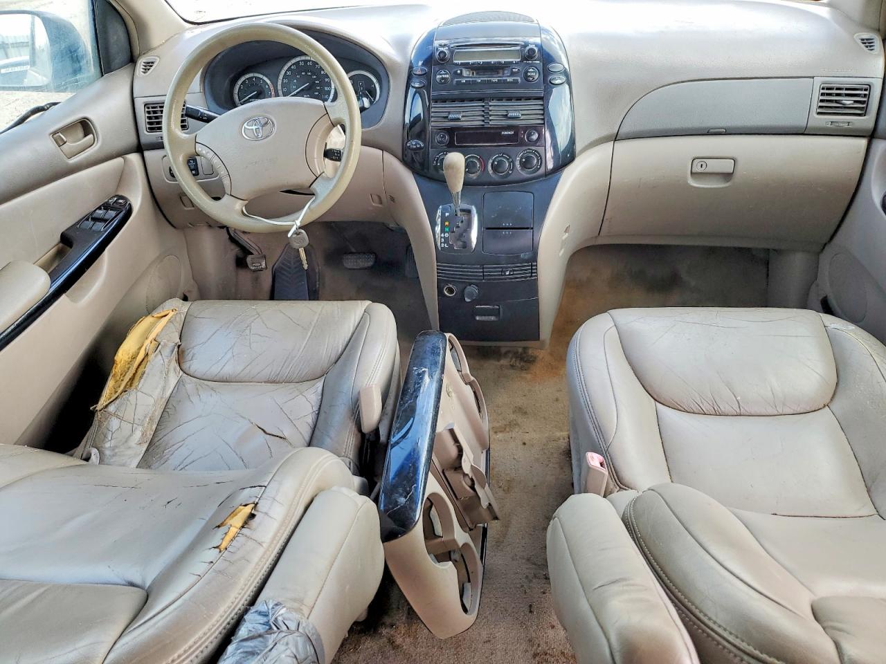2005 Toyota Sienna Le 8 Passenger White vin: 5TDZA23C65S313113