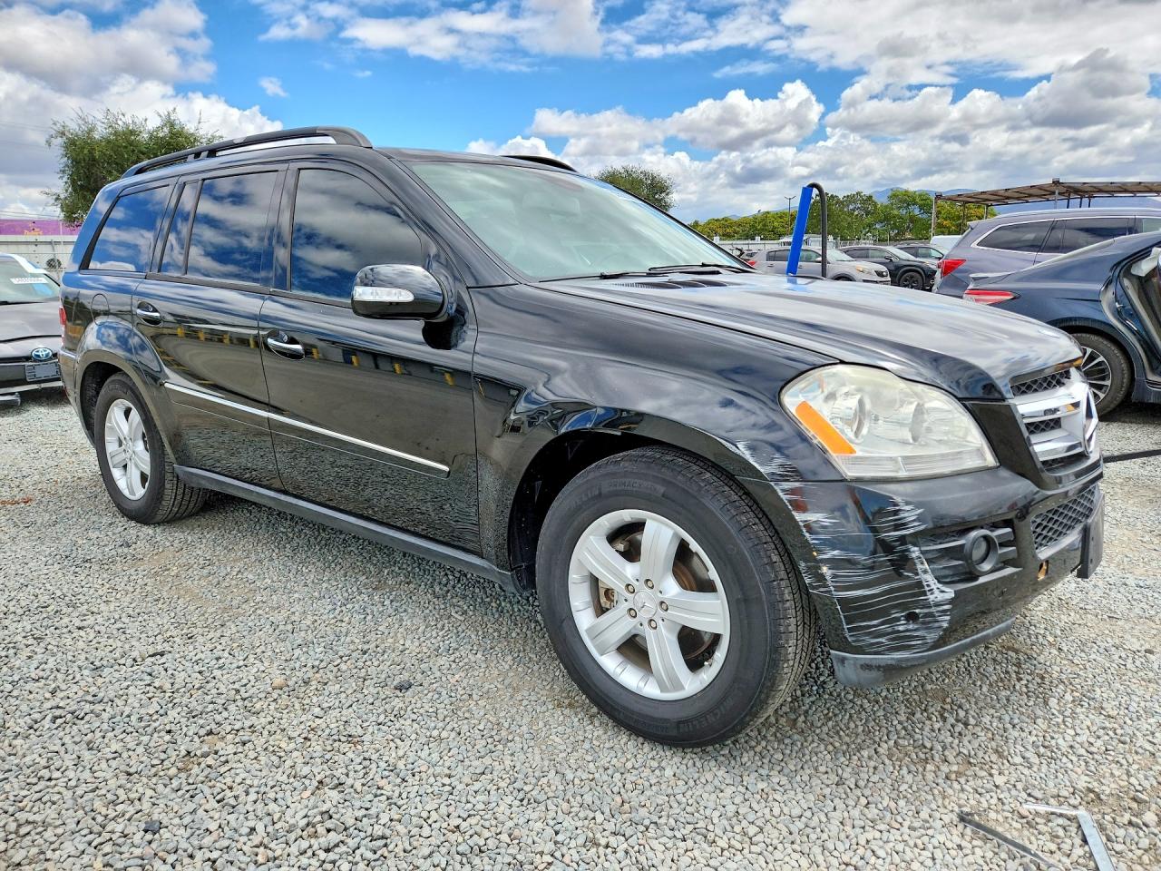 2007 Mercedes-benz Gl 450 4matic Черный vin: 4JGBF71EX7A175866