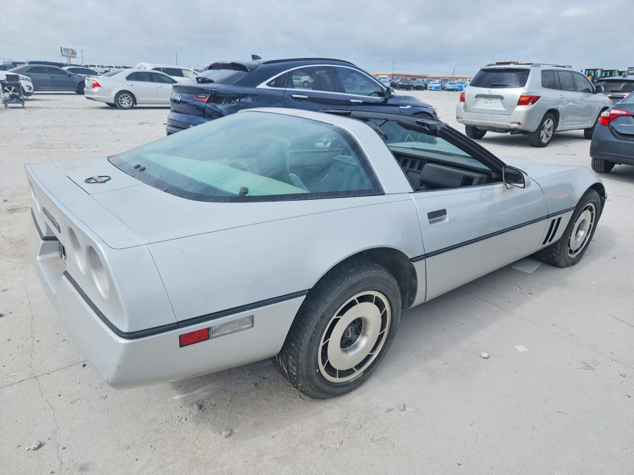 1985 Chevrolet Corvette Silver vin: 1G1YY0781F5132759