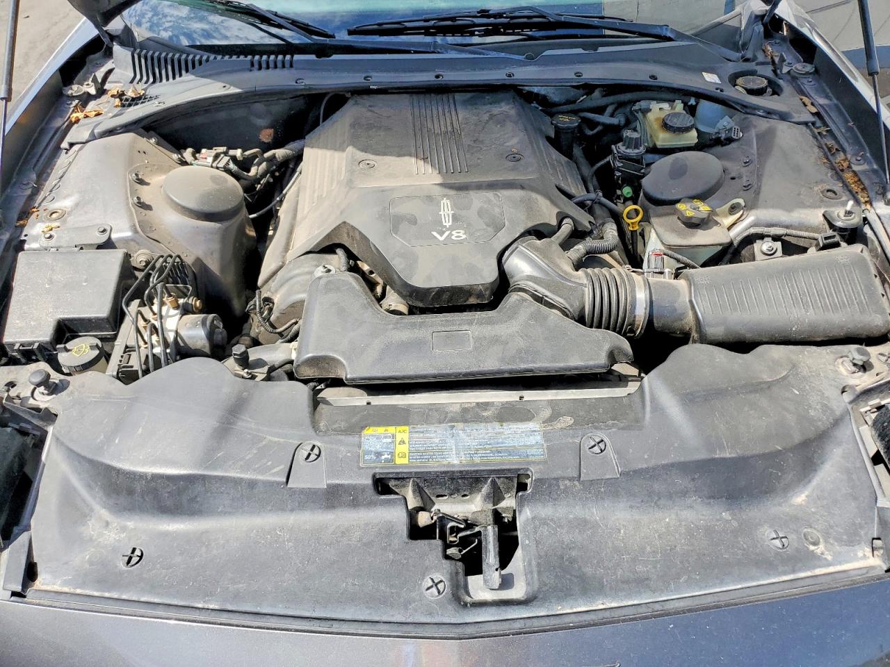 2003 Ford Thunderbird Серый vin: 1FAHP60A73Y112901