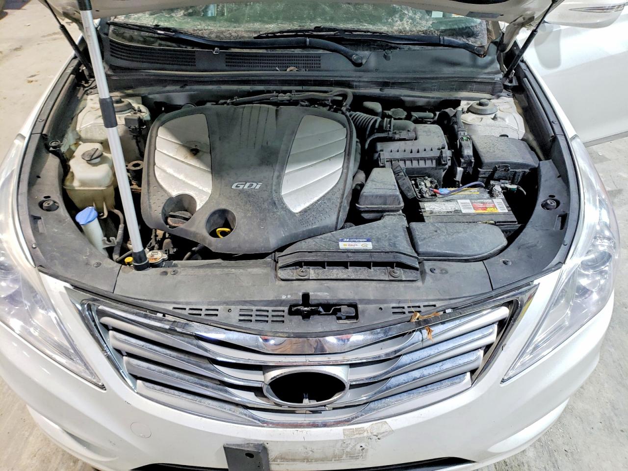 2014 Hyundai Azera Белый vin: KMHFG4JGXEA350872