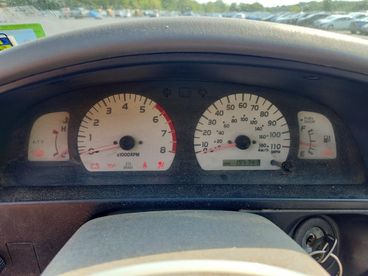 2001 Toyota Tacoma Base Black vin: 5TEWM72N91Z737831
