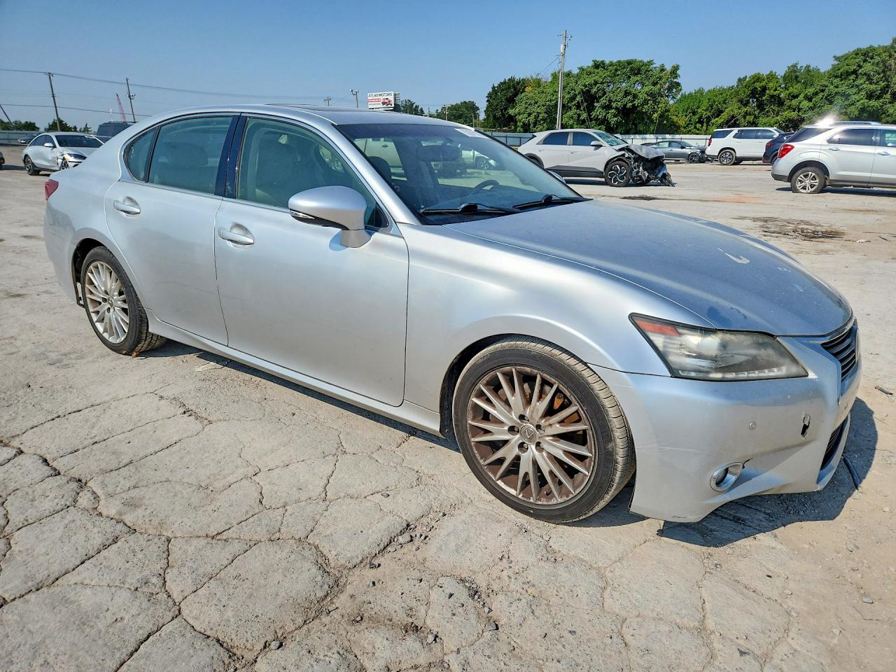 2013 Lexus Gs 350 Silver vin: JTHBE1BL7D5011799
